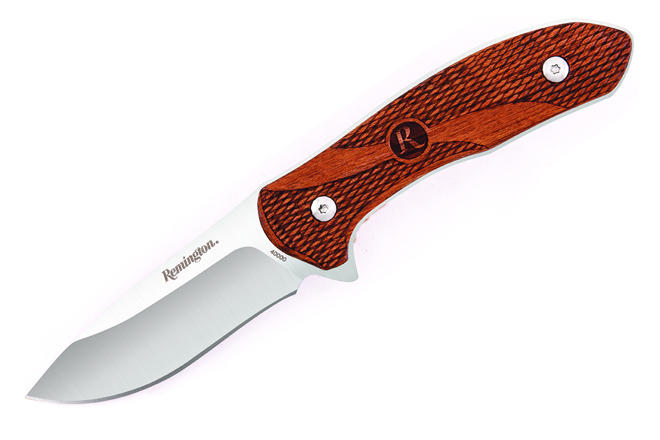 Buck Knives Remington Heritage Series Fixed Blade with Wooden Handle